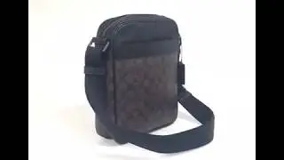 Coach Men's Signature Flight Bag