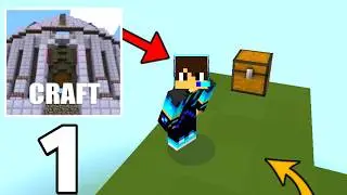 Minicraft New Skyblock Survival Walkthrough Gameplay 2025 | Minicraft Mizna Survival Series Part 1