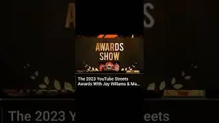 THE 2023 @THEUTUBESTREETS AWARDS @tommythunder9491 WON @NEWAGEPLUG @Jaywilliamsletslivelife