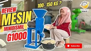 MESIN GILING JAGUNG UNTUK PAKAN TERNAK KAPASITAS 100-150 kg/jam #mesingiling #mesinchopper