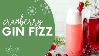Cranberry Gin Fizz