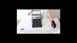3 TIER LARGE DISH RACKS FOR KITCHEN