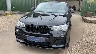 BMW X4 30d M-Sport for sale 2017 walk round video Maxton design bodykit