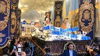 Histórica Salida de la Virgen de Concepción 