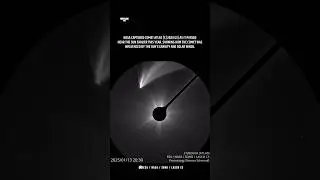 NASA Captures Comet ATLAS Passing Near the Sun #shorts #shortvideo #vigyaan360