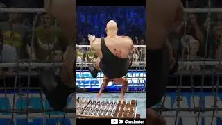 🔥Big Show vs Rhea Ripley🔥Part 1 WWE 2K24 #bigshow #rhearipley #wweraw #shorts #reels #wwe2k24