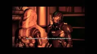 Mass Effect 2: The Migrant Fleet. (Tali's Loyalty Mission.) with Legion