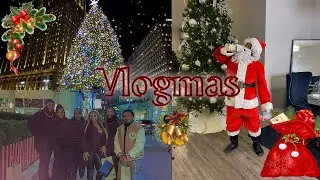 VLOGMAS DAY 1 : BLAIRS BDAY DINNER • NIGHT OUT WITH FRIENDS •HELPING NINI EDIT HER VLOG | DameDash