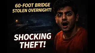 Bhai Bridge Hi Chori Ho Gaya 😳 | 60 Ft Bridge Vanished Overnight | Korba Case #india #ख़बर1इंडिया