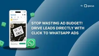 Stop Wasting Ad Budget! Drive Leads Directly with Click to WhatsApp Ads