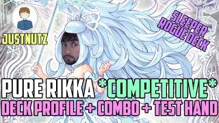 RIKKA PURE *Соревновательный* профиль колоды Yu-Gi-Oh! с комбо и тестовой рукой! [justnutz]