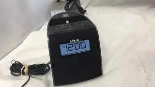 iHome IPL22 Alarm Clock Radio with Lightning Jack for iPhones