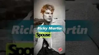 Ricky martin spouse  & Kids  #shortvideo  #music #shortsfeed