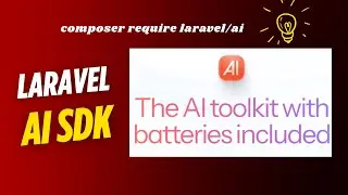 Let's try Laravel AI SDK