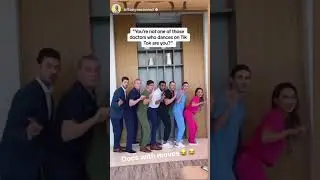 Dancing Docs!😮😂 #doctor #shorts