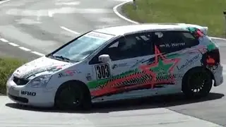 Bergrallye Voitsberg 2018  Helmut Harrer - Honda Civic Type R