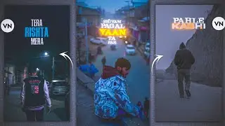 Trending Instagram Lyrics Video Editing In Vn App | Vn App Lyrics Reels Video Editing | Vn Editing