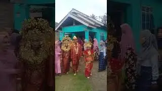 Viral arak pengantin adat komering .pakai arak kulintang