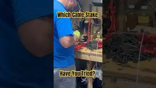 What cable stakes have your tried?