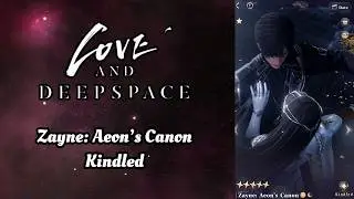 Zayne: Aeon&rsquo;s Canon Kindled Memory | Love And Deepspace | Black MC