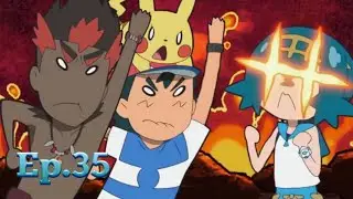 Pokemon sun and moon ultra legends episode 35 Chasing Memories, Creating Dreams!