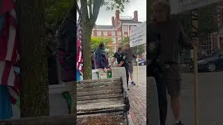 Hate mongers David holt of somerswoth nh arguing with the cop