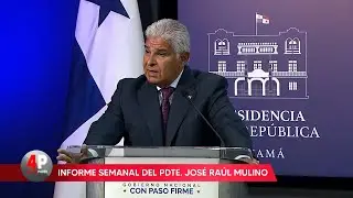 Conferencia del presidente de Panamá, José Raúl Mulino: 31 de julio de 2025