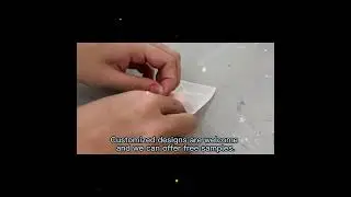 Biodegradable Self Adhesive Accessory Bag（7X7.5cm)