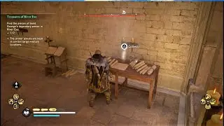 Assassin's Creed Valhalla: Escanceaster Monastery Raid (River Map Clue Location)