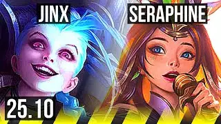 JINX & Braum vs SERAPHINE & Senna (ADC) | 16/2/9, 52k DMG, Legendary | EUW Master | 25.10