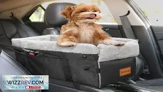 Center Console Dog Car Seat for Small Dogs Washable Foldable Console Booster Seat