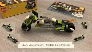 LEGO Creator 31103 3 in 1 (New Design) - Custom Build Chopper (MOC)
