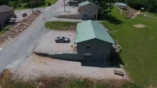 Aerial video of Table Rock Lake Cabins