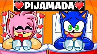 Hice Una PIJAMADA con MI ENAMORADA en Roblox SNAPCHAT!