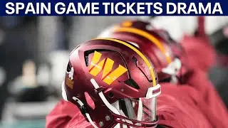 Washington Commanders fans struggle to secure tickets for game against the Miami Dolphins in Spain