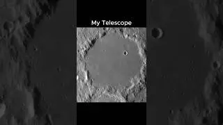The Moon&rsquo;s Craters From NASA vs My C11 Telescope 🔭 #moon #astrophotography