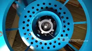 Mannshoch und mehr als 1.200 kg schwer: Tsurumi GSD-55-4