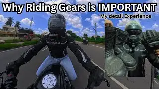 The Importance of Riding Gear😒 : A Personal Reflection and Experience😮