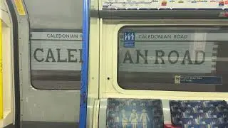 Piccadilly line journey video from Kings Cross Saint Pancras to Arsenal ￼