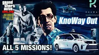 Все 5 миссий «Выход из Ноу-Вэй» в режиме повышенной сложности! (GTA Online)