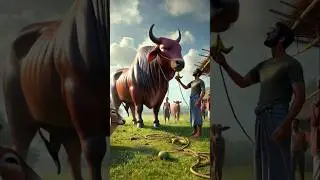 Giant Cow Animation | Funny AI-Generated Cow in Action!