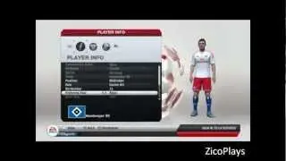 FIFA 13 | Hamburger SV Player Rating and Player Faces