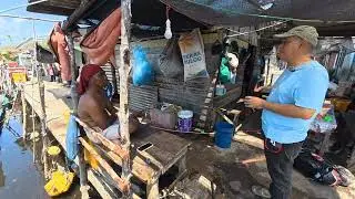 Tamu Malaysia Besembang Dengan Suku Laut Bintan, Indonesia
