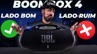 JBL BOOMBOX 4: 5 Pontos POSITIVOS e 5 Pontos NEGATIVOS | Assista ANTES de Comprar