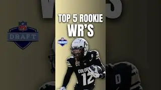 Top 5 2025 Rookie WRs #nfl #football