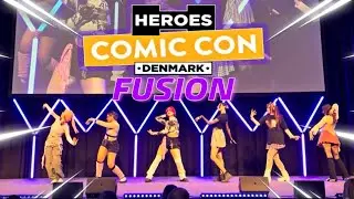[COMIC CON 2025] K-pop Performance | FUSION Dance Crew | DENMARK 