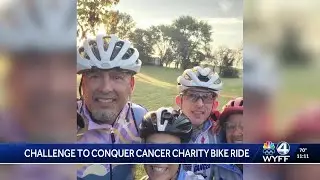 Annual 'Challenge to Conquer Cancer' Charity Bike Ride