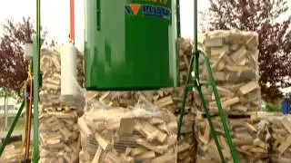 Posch Packfix firewood storage system