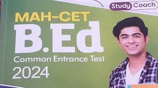 Book for Mah- B.ed CET 2024