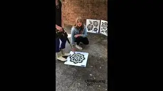 Как сделать трафареты своими руками из органических материалов | Driveway Art Co